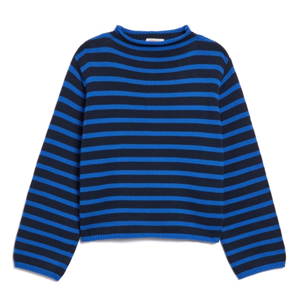 DEMYLEE • DYLAN STRIPE COTTON SWEATER